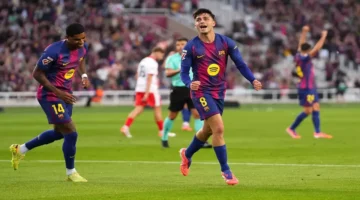 مواجهة الفرصة الأخيرة لبرشلونة أمام أولمبياكوس في دوري الأبطال.. التوقيت والقنوات الناقلة